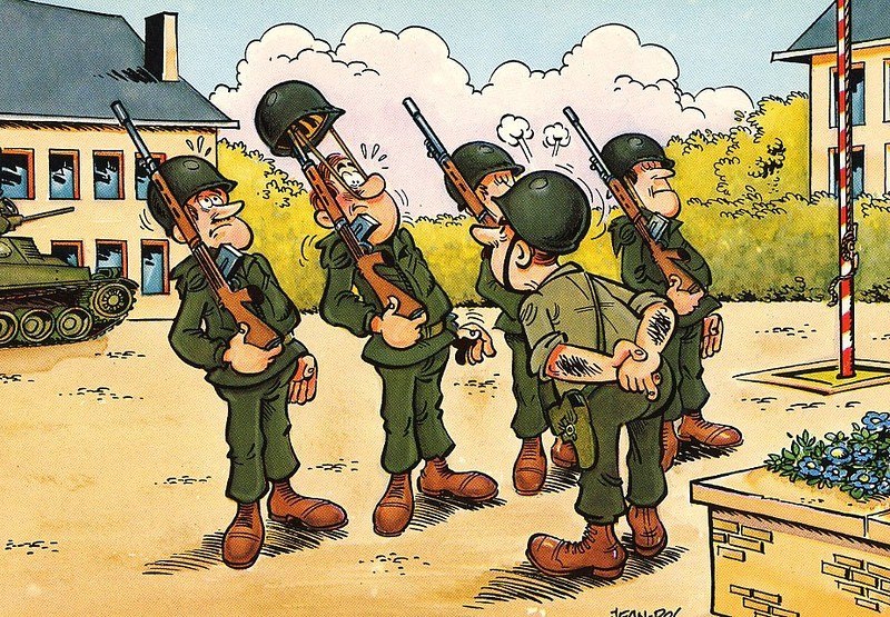 армейская карикатура